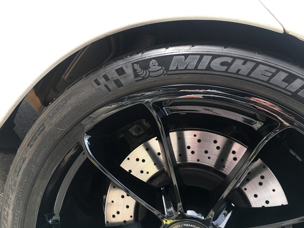 ポルシェ911（GT3）ホイールリペア