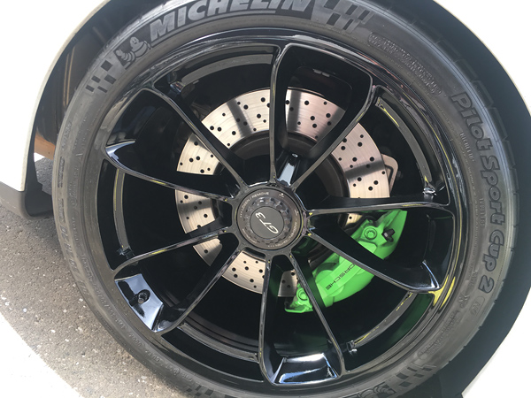ポルシェ911（GT3）ホイールリペア