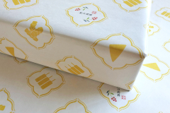 野口蒟蒻包装紙デザイン