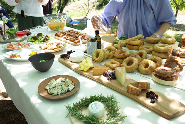 フロマージュとベーグル