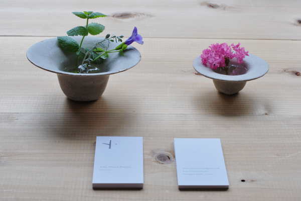Yoko Ozawa Pottery Melbourne名刺