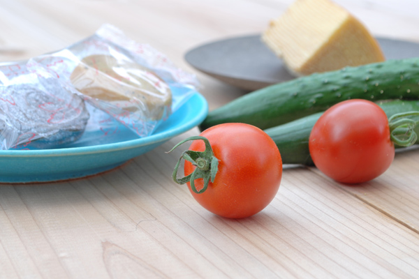 トマトとサンタムールのクッキー