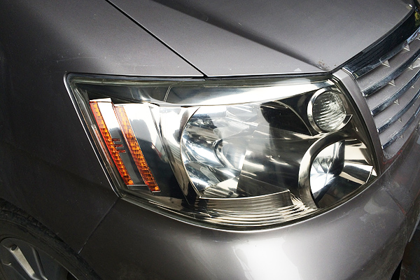 ヘッドライトコーティング施工後