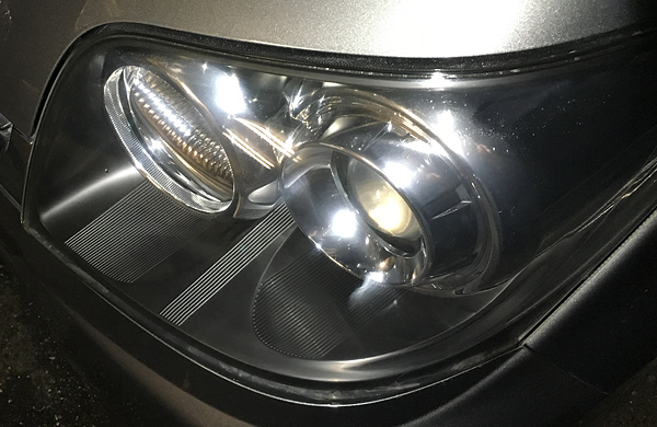 ダイハツ ムーブ　ヘッドライト磨き＆コーティング後