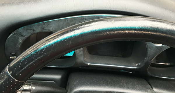 トヨタ アリスト　ステアリングリペア前