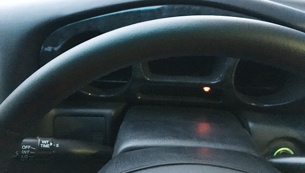 トヨタ アリスト　ステアリングリペア後