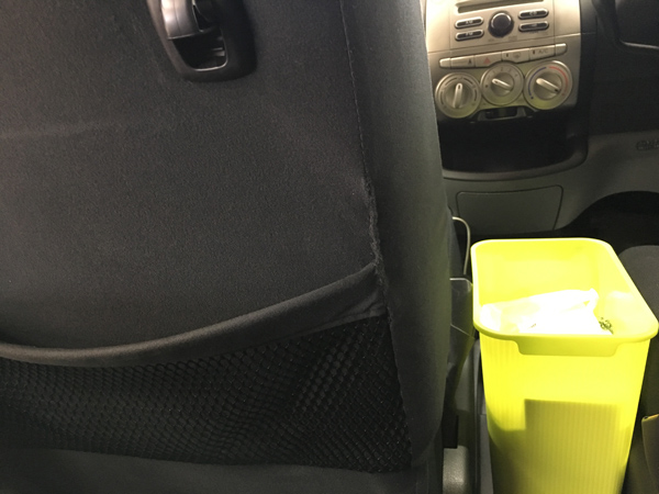 パッソ　シート破れリペア後