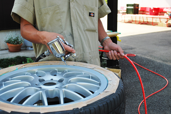 ホイールリペア茨城県坂東市