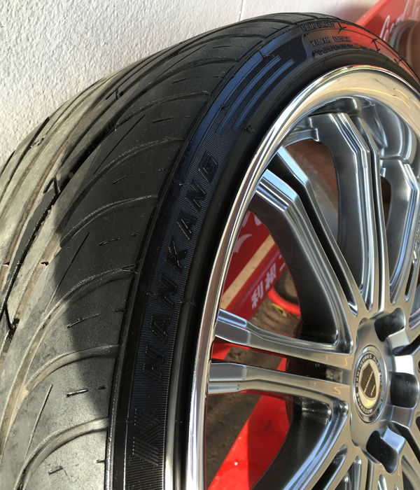 クラウン 社外ホイール（WORK）ホイールリペア後