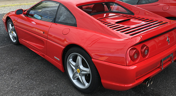 フェラーリ　ホイールリペア