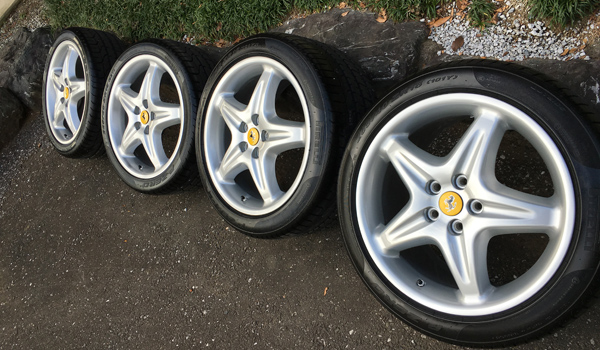 フェラーリ　ホイールリペア４本