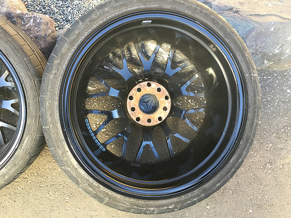 メルセデスベンツ　ホイール歪み修理後