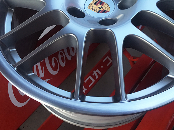 ポルシェ パナメーラ ホイールリペア(ダイヤモンドカット)リペア後